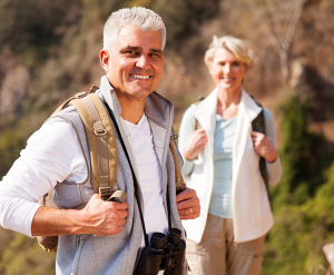 stock photo of older couple
