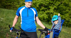 bicycle seat with son